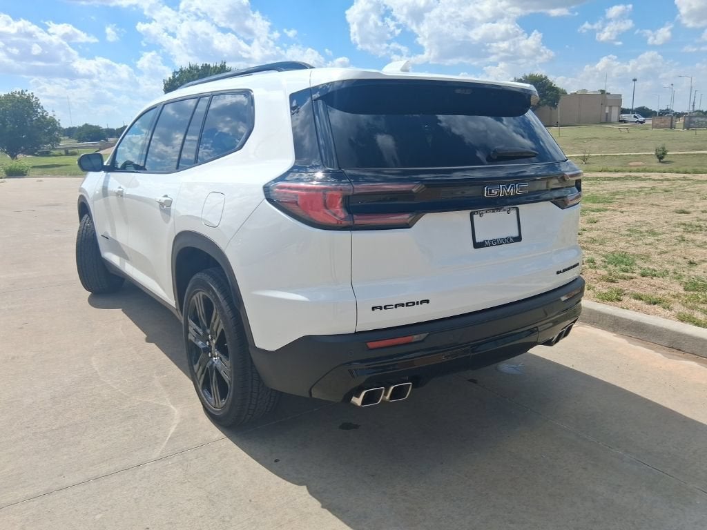 2026 GMC Acadia — rear three-quarter view