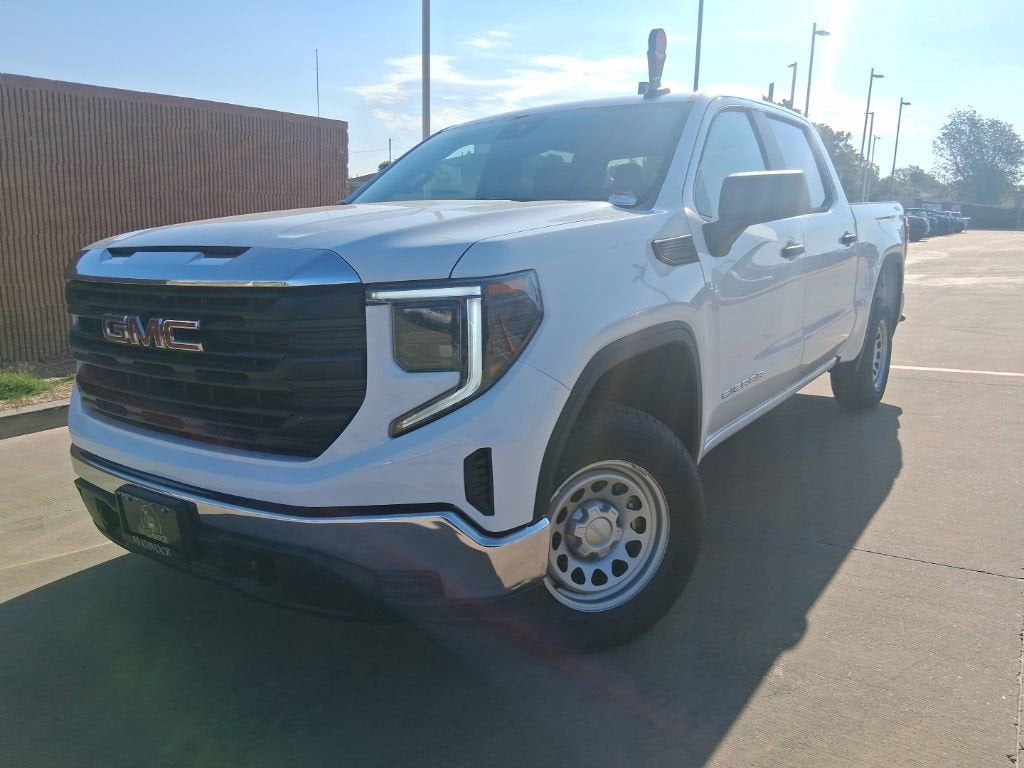2026 GMC Sierra 1500 Pro in Summit White — front three-quarter view