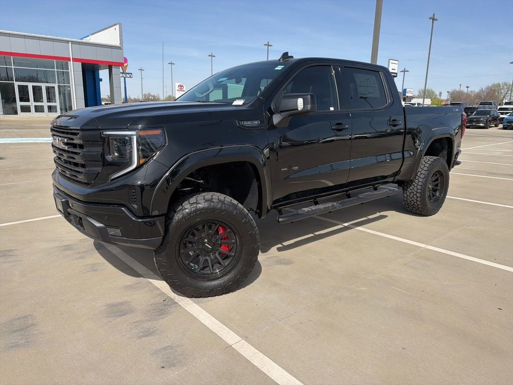 2026 GMC Sierra 1500 Elevation in Onyx Black — front three-quarter view
